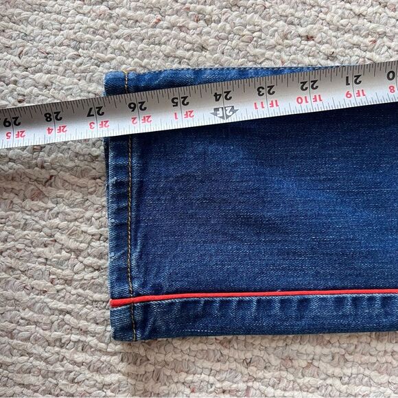 Anthropologie Pilcro and the Letterpress Relaxed Straight Ankle Jeans Size 25 - Picture 3 of 11